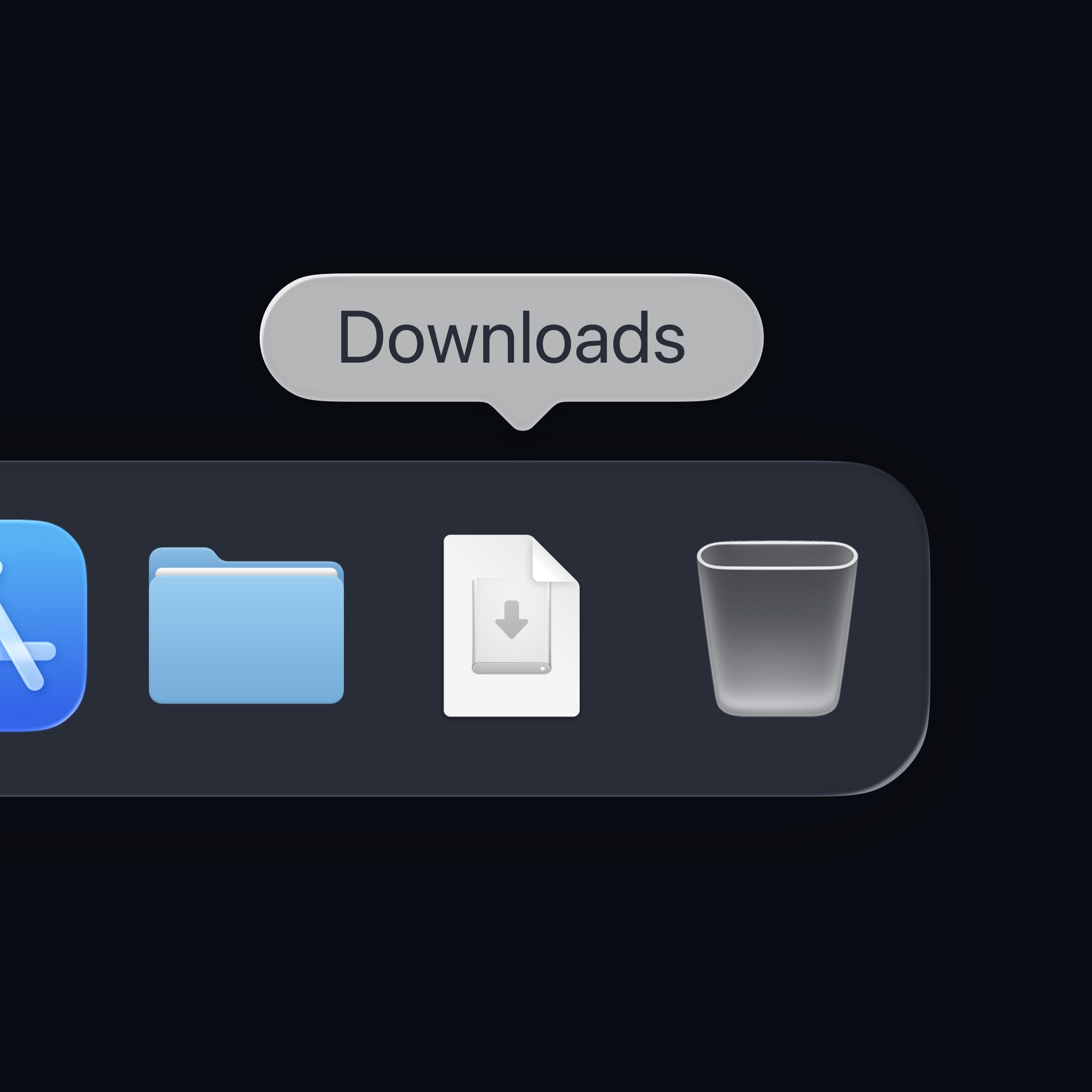 Sequence disk image in the macOS Downloads folder